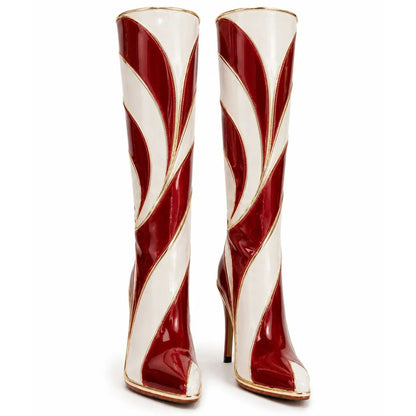 The MistleGlow - LED Christmas Boots
