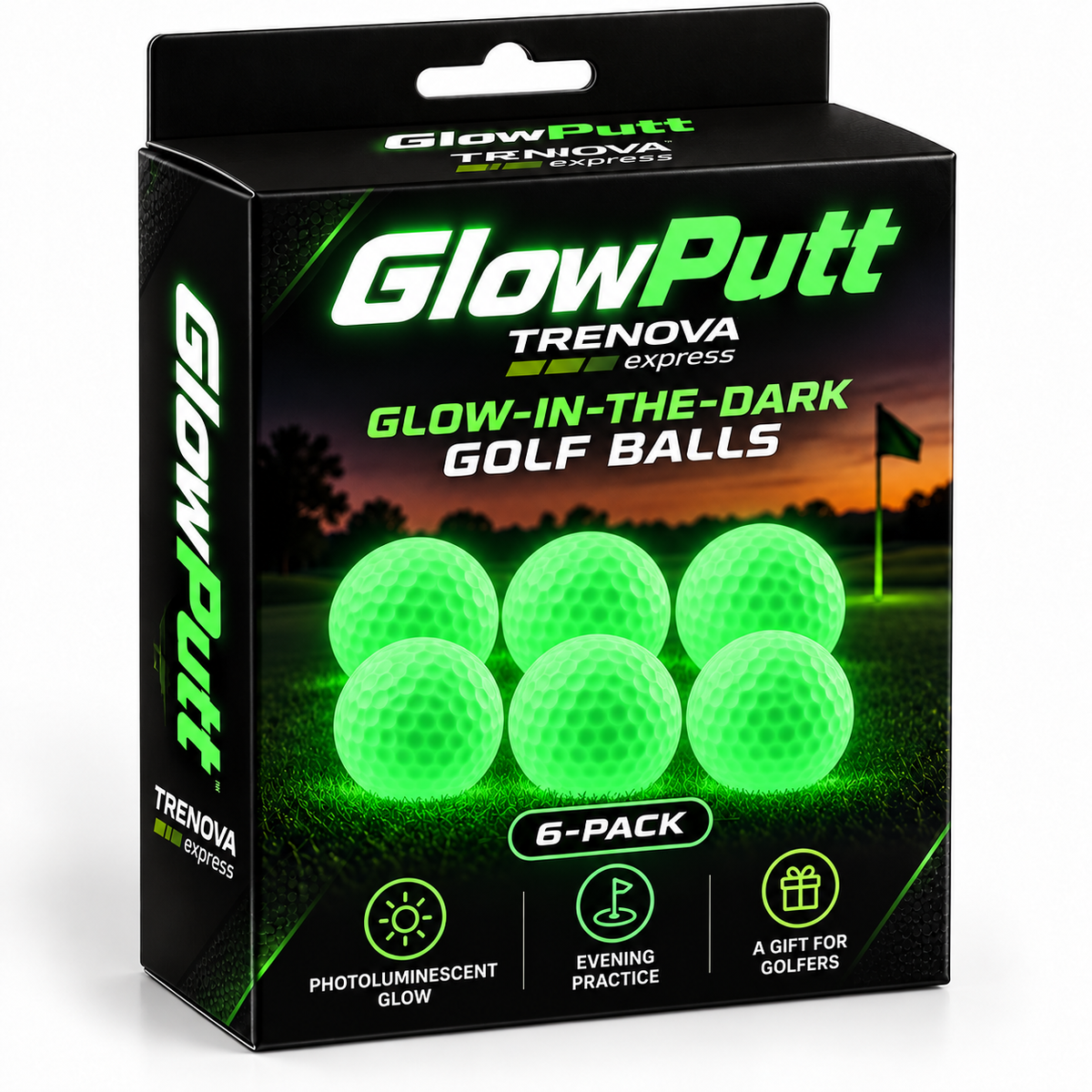 GlowPutt Golf Balls