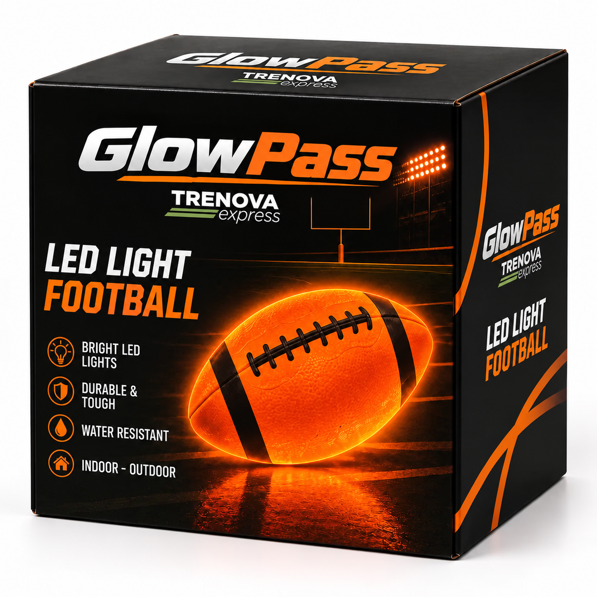 GlowPass LED Football