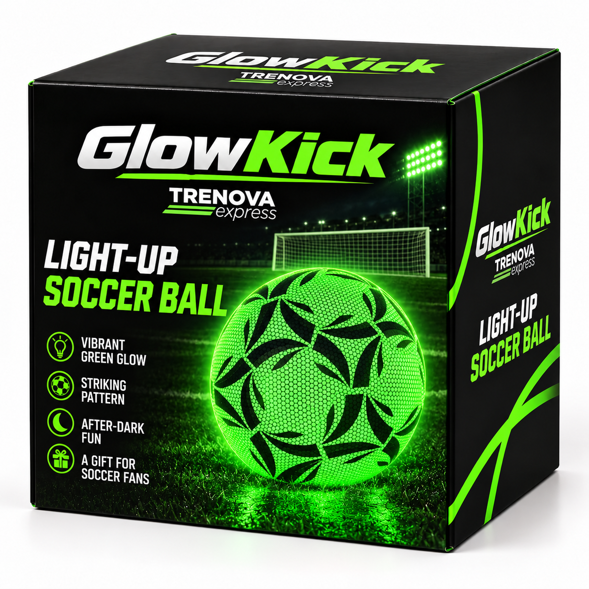 GlowKick Light-Up Soccer Ball