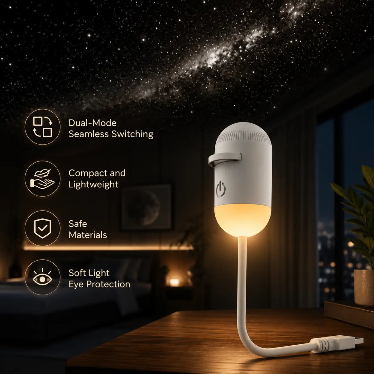GalaxyFlex™ – 360° Galaxy Projector