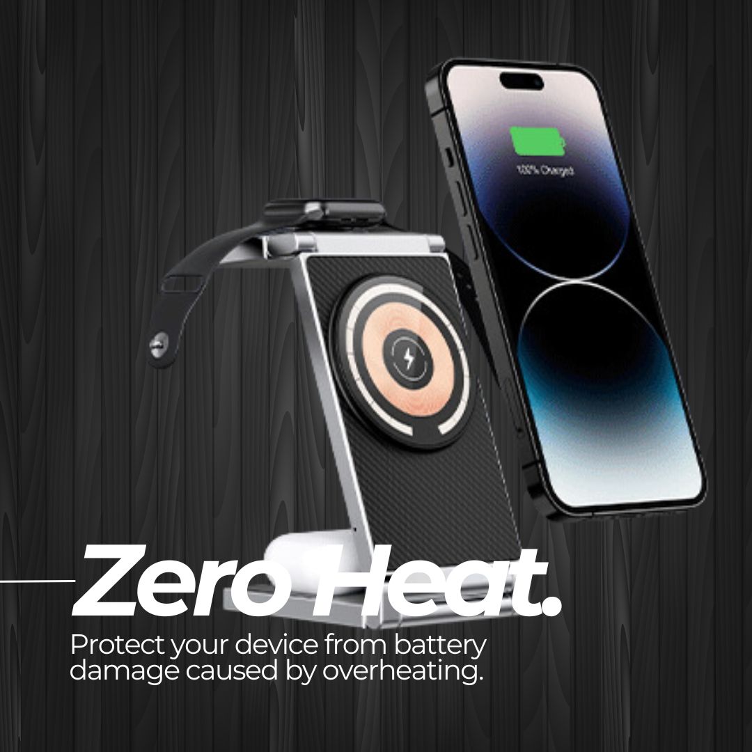 PowerNest Pro 3-in-1 Smart Charging Station