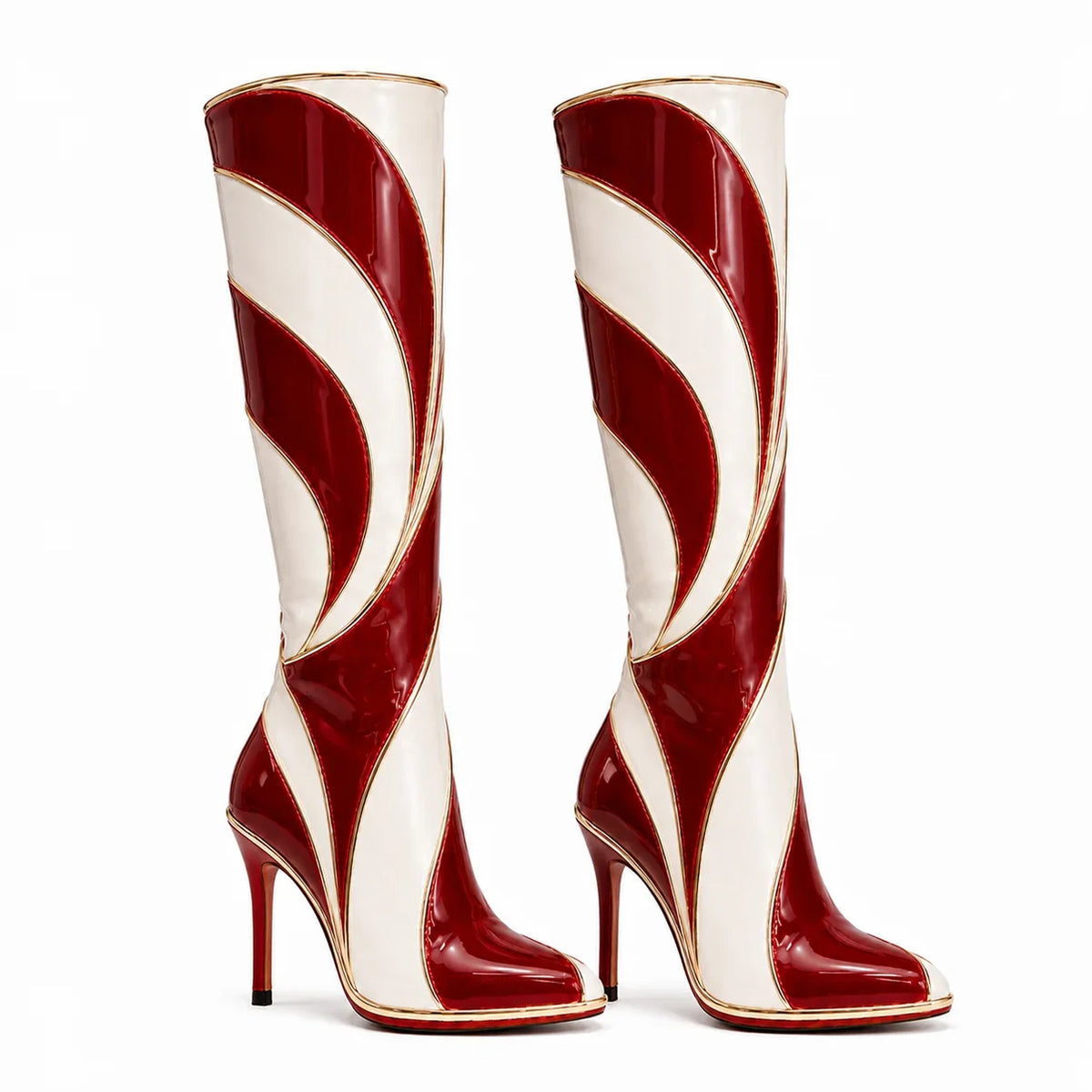 The MistleGlow - LED Christmas Boots