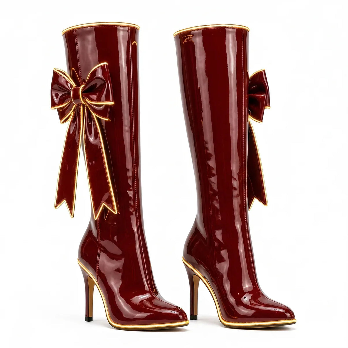 The MistleGlow - LED Christmas Boots