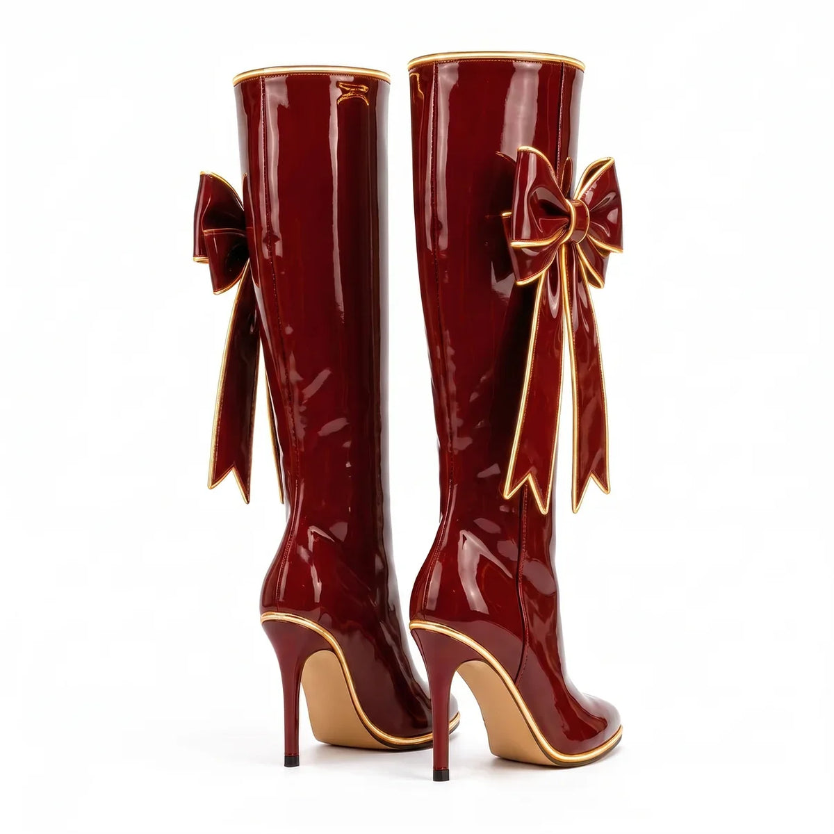 The MistleGlow - LED Christmas Boots
