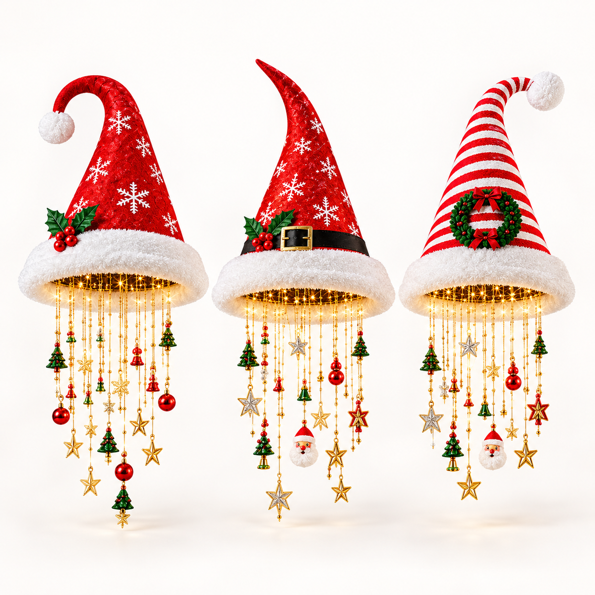 MerryHat™ – Glowing Santa Hat Decoration