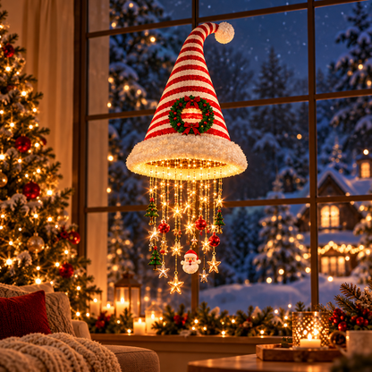 MerryHat™ – Glowing Santa Hat Decoration