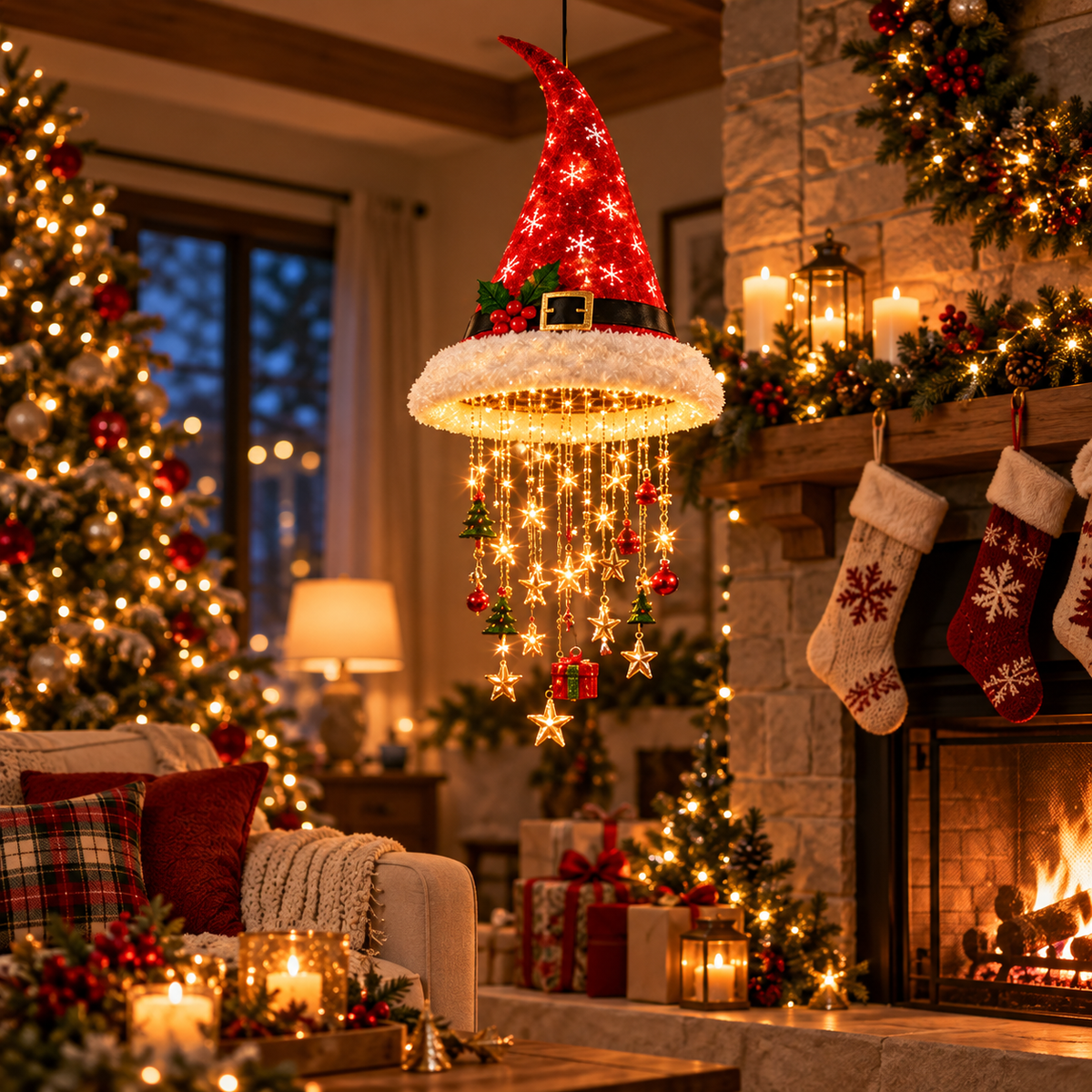 MerryHat™ – Glowing Santa Hat Decoration