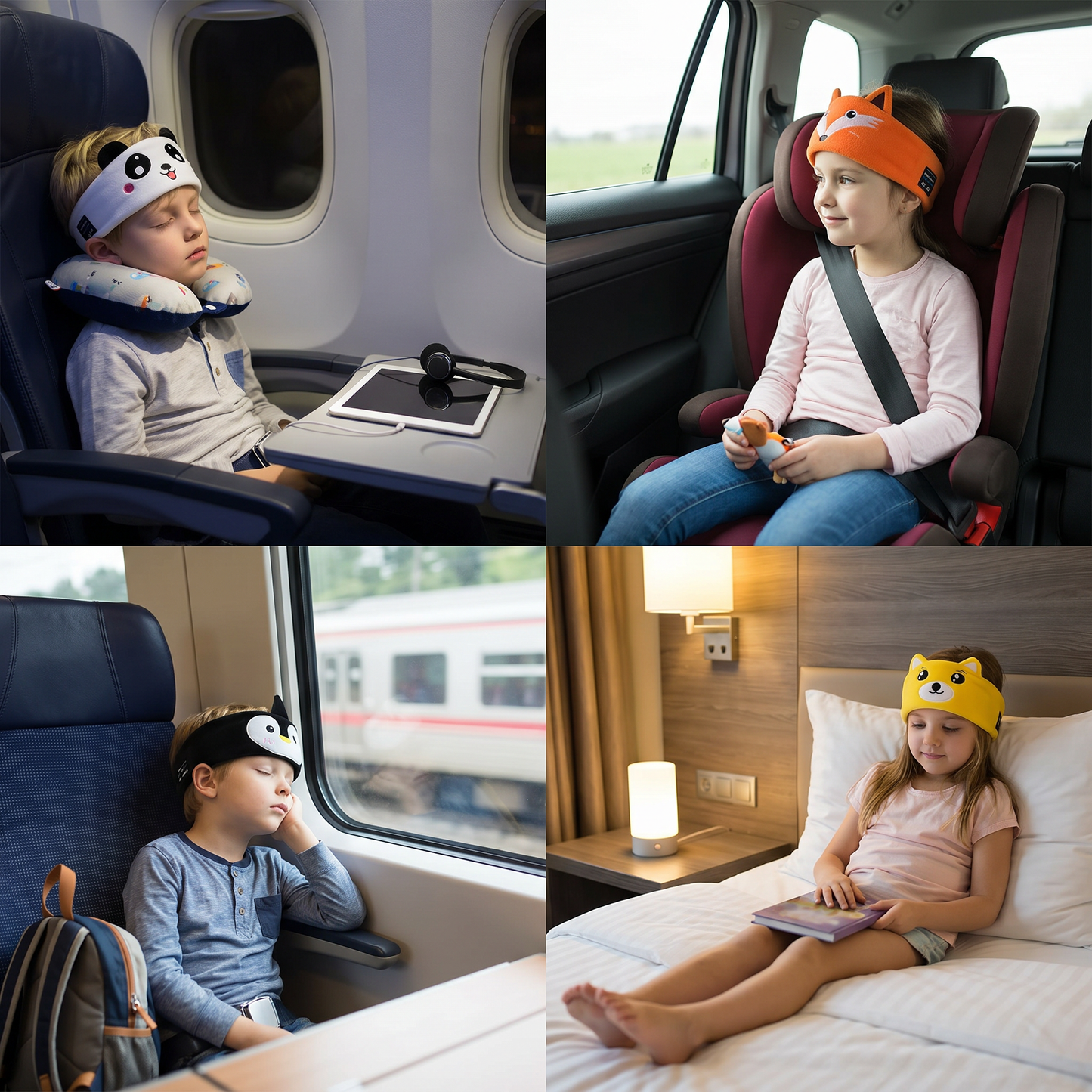 2-in-1 Sleep Headband with Bluetooth Speakers