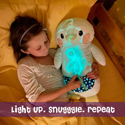 GlowFriends™ Doodle Plush Doll Interactive Drawing Toy