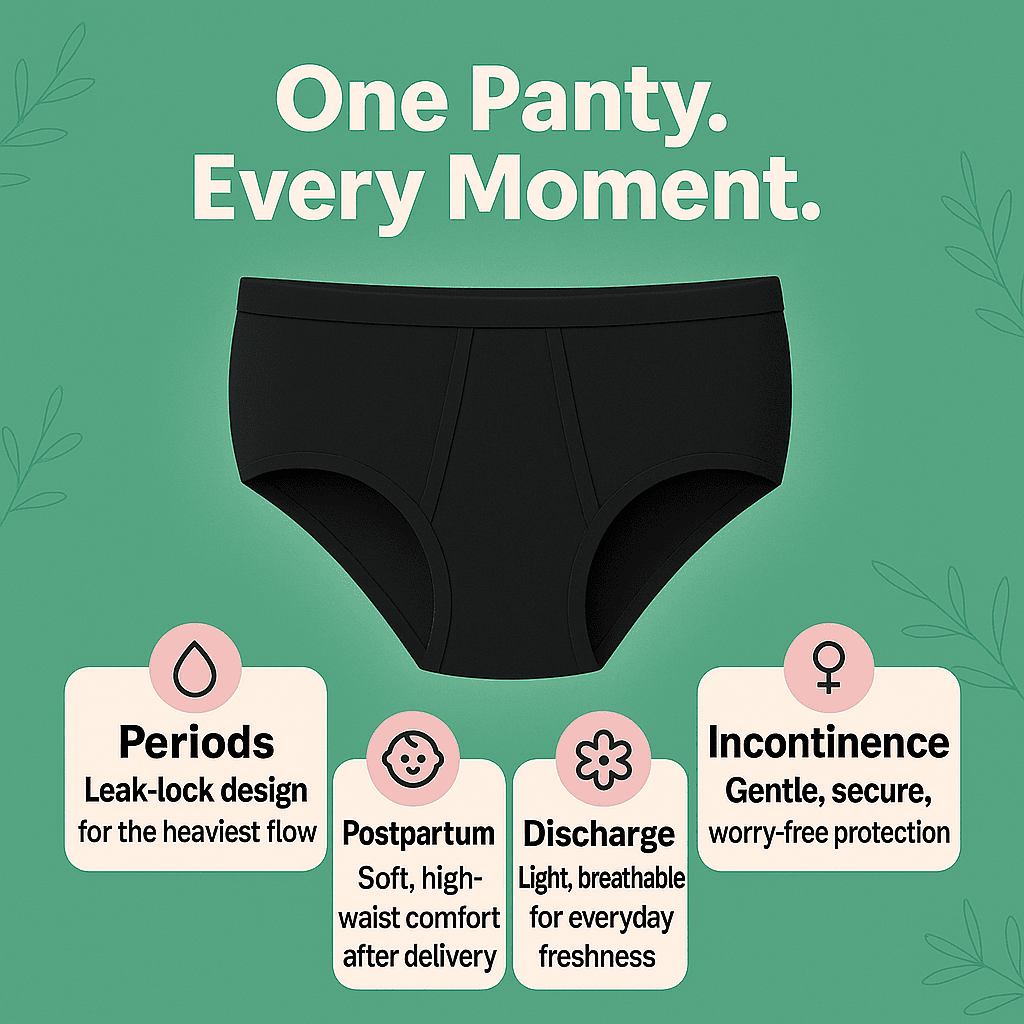 FlowEase - Leakproof Period Underwear