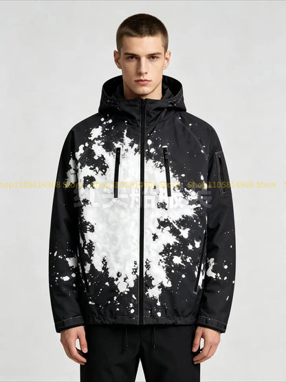 Color Changing Hooded Windbreaker Jacket