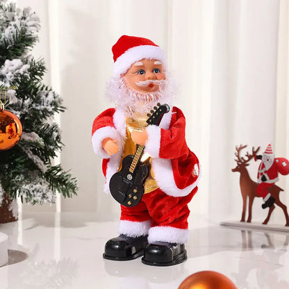 Santa Groove — Musical Dancing Santa with Guitar