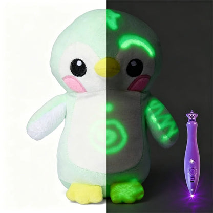GlowFriends™ Doodle Plush Doll Interactive Drawing Toy