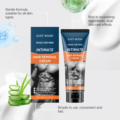 SmoothGroom Men's Intimate Hair Removal Cream