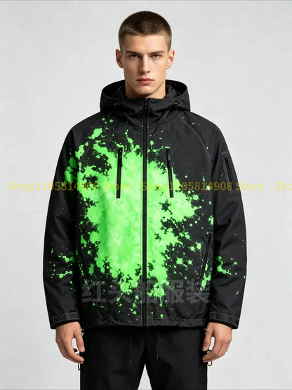 Color Changing Hooded Windbreaker Jacket