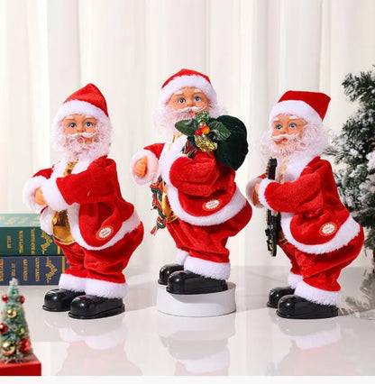 Santa Groove — Musical Dancing Santa with Guitar