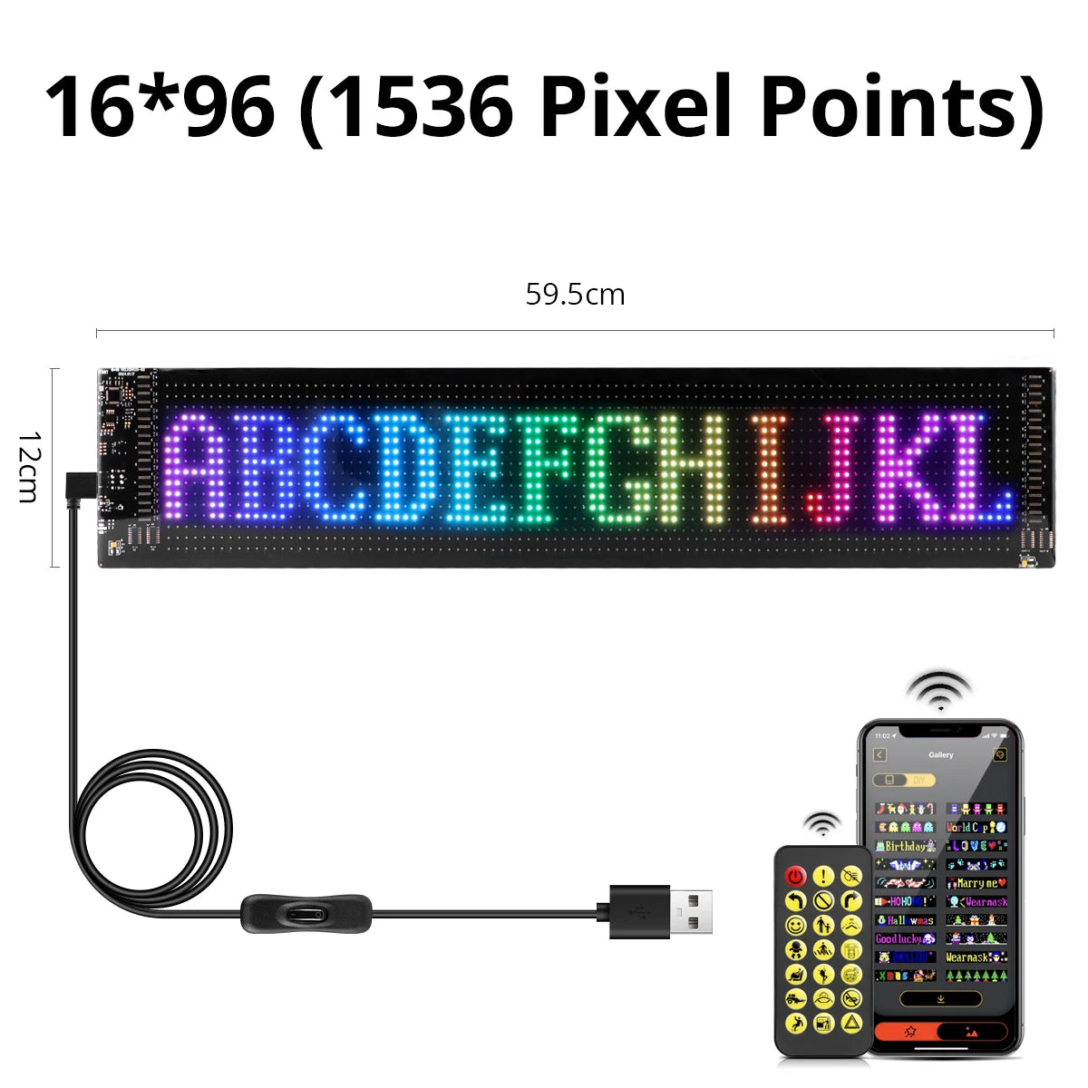 Merry Drive PixelGrid Custom LED