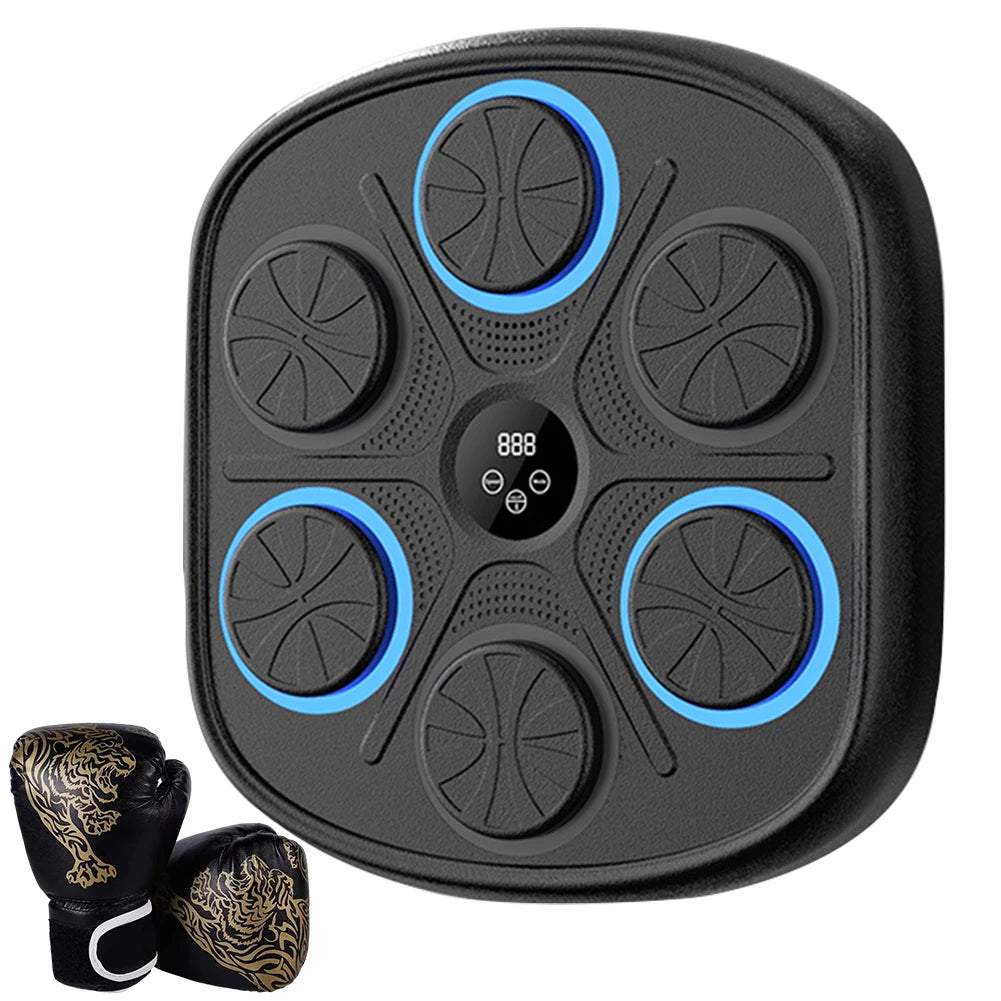 Music Boxing Reaction Trainer with Gloves