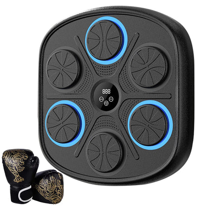 Music Boxing Reaction Trainer with Gloves