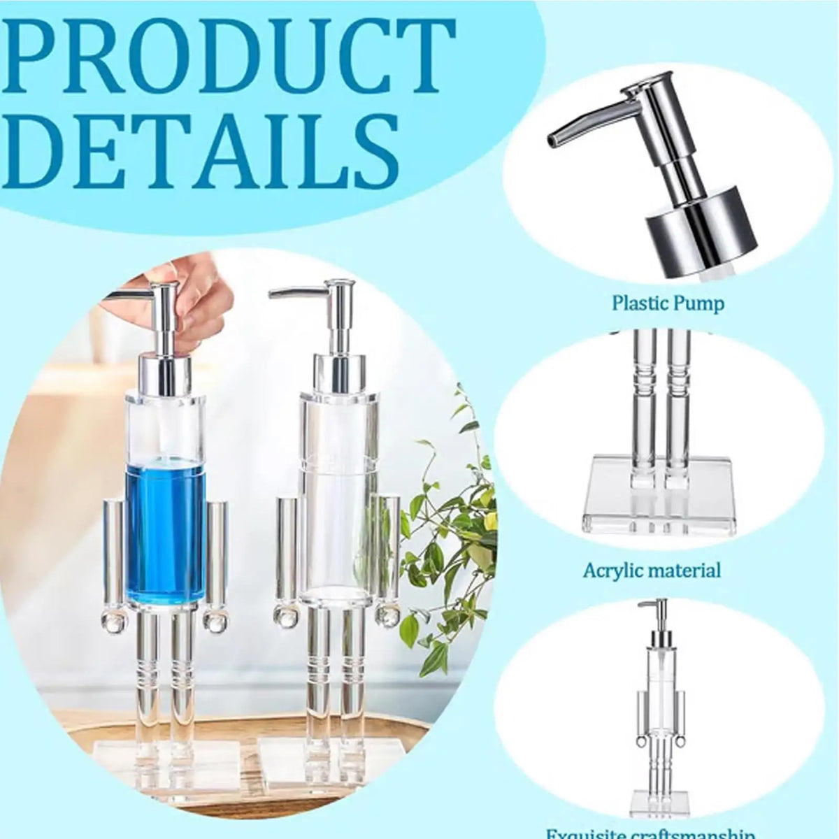 MerryGuard Nutcracker Soap Dispenser