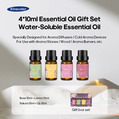 6-Piece Essential Oil – 10ml Each