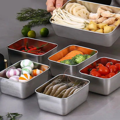 FreshGuard Stainless Steel Storage Set (4pcs)