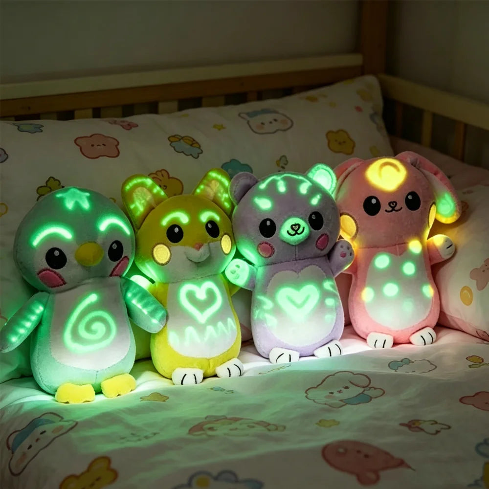 GlowFriends™ Doodle Plush Doll Interactive Drawing Toy