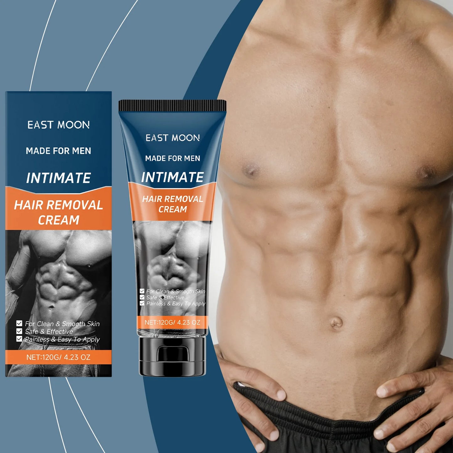 SmoothGroom Men's Intimate Hair Removal Cream