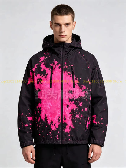 Color Changing Hooded Windbreaker Jacket