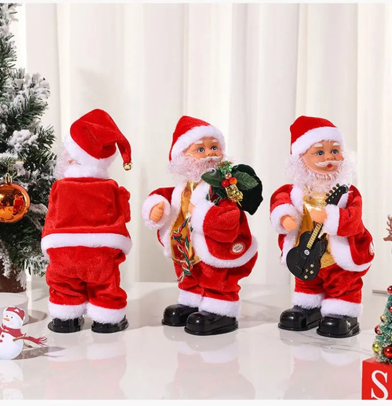 Santa Groove — Musical Dancing Santa with Guitar
