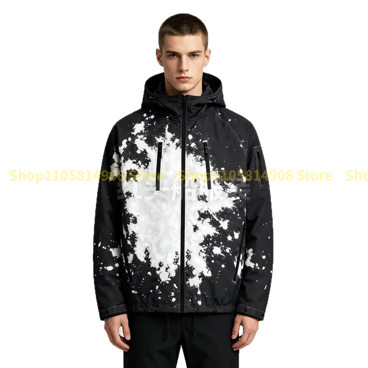 Color Changing Hooded Windbreaker Jacket
