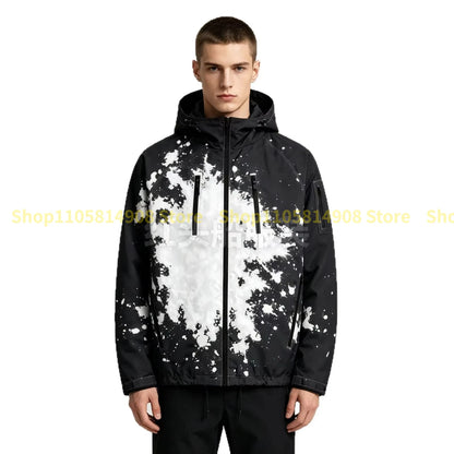 Color Changing Hooded Windbreaker Jacket