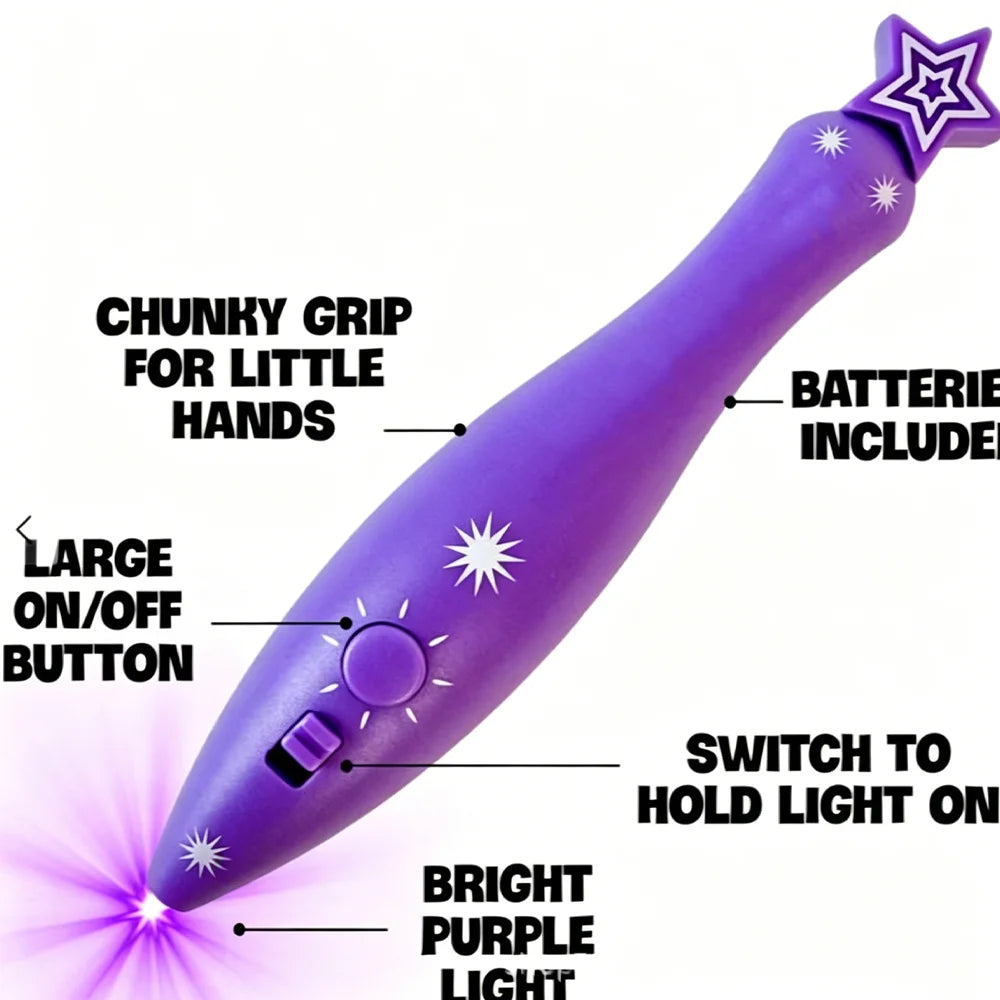 GlowFriends™ Doodle Plush Doll Interactive Drawing Toy