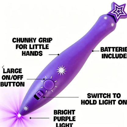 GlowFriends™ Doodle Plush Doll Interactive Drawing Toy
