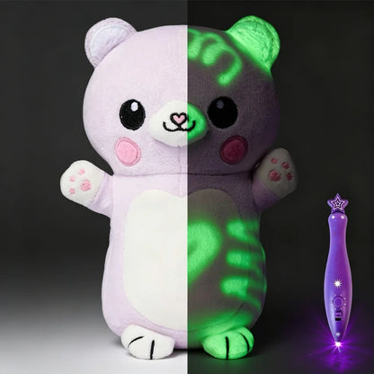 GlowFriends™ Doodle Plush Doll Interactive Drawing Toy