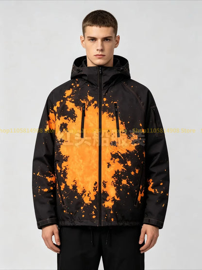 Color Changing Hooded Windbreaker Jacket
