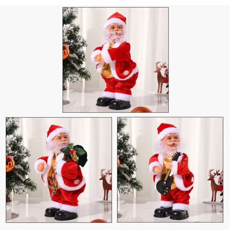 Santa Groove — Musical Dancing Santa with Guitar