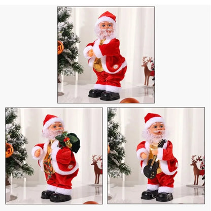 Santa Groove — Musical Dancing Santa with Guitar