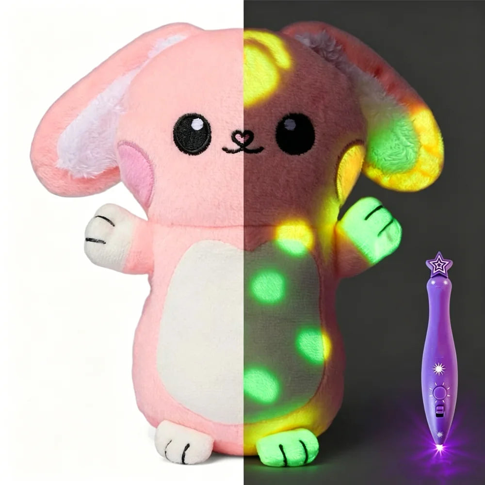 GlowFriends™ Doodle Plush Doll Interactive Drawing Toy