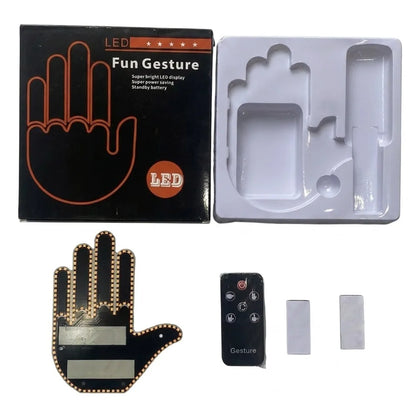 GestureGlow LED Car Hand Light