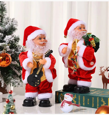 Santa Groove — Musical Dancing Santa with Guitar