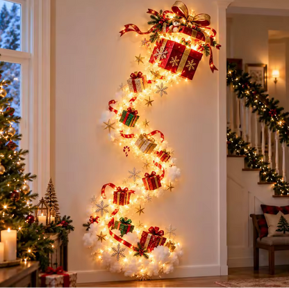 Christmas Village Wall Decor
