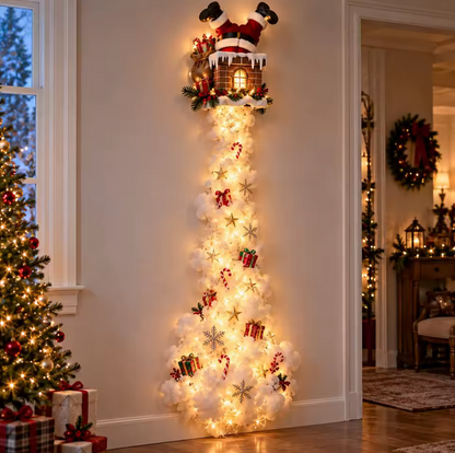 Christmas Village Wall Decor