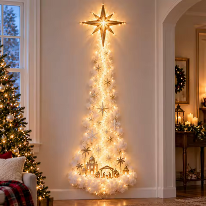 Christmas Village Wall Decor