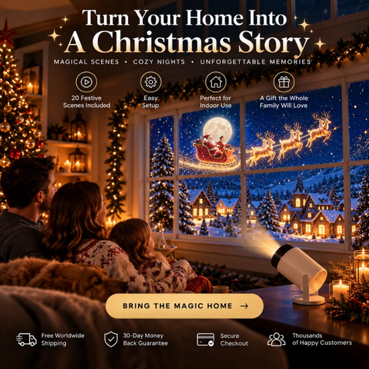 Santa Beam Flex Smart Projector