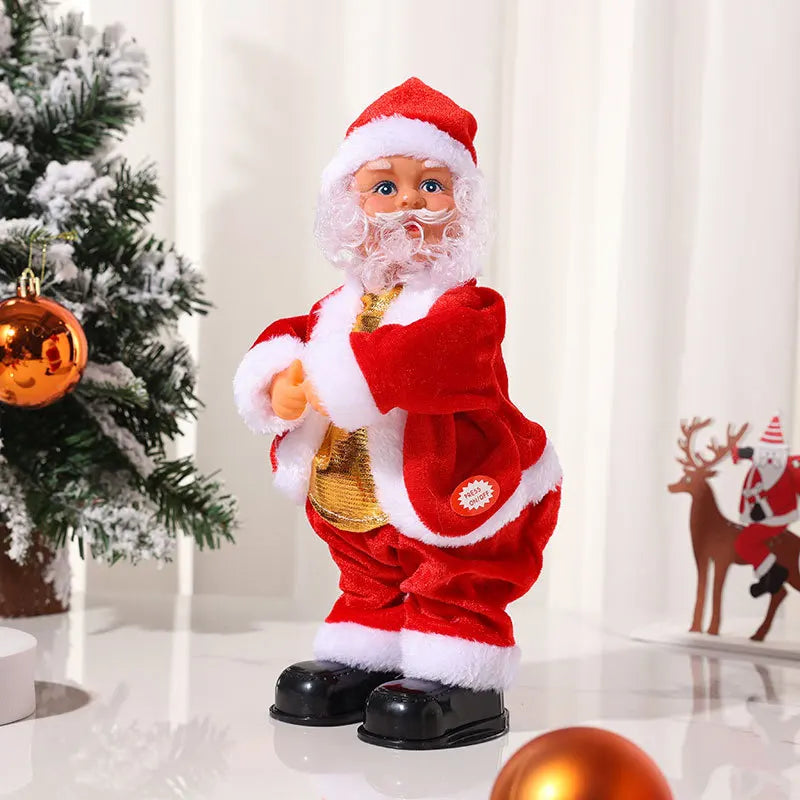 Santa Groove — Musical Dancing Santa with Guitar