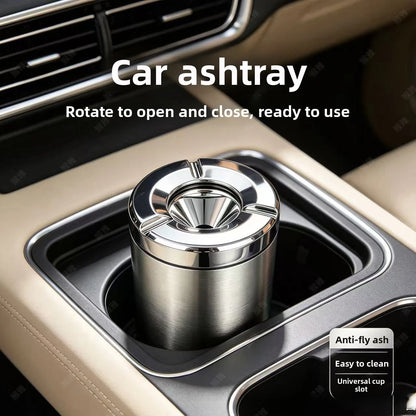 SpinSeal Car Ashtray