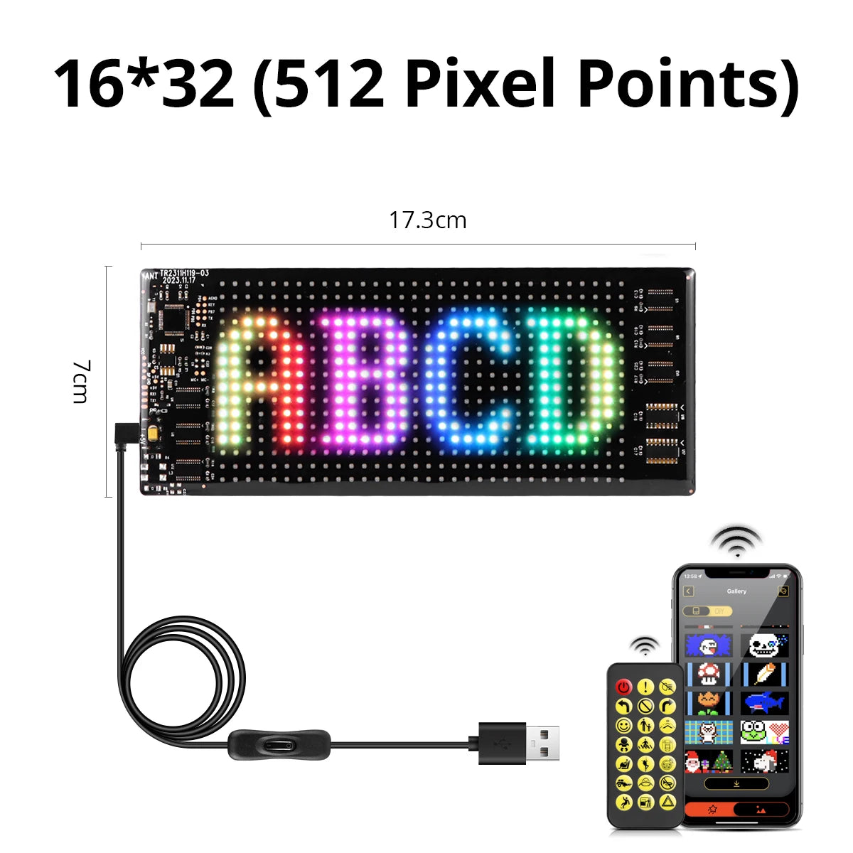 Merry Drive PixelGrid Custom LED
