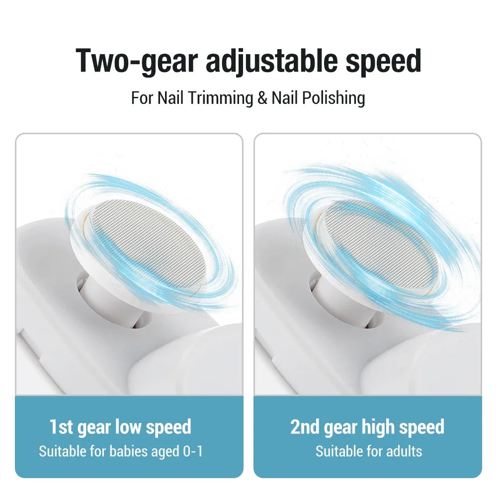 TrimLuma 2-Speed Electric Nail Trimmer